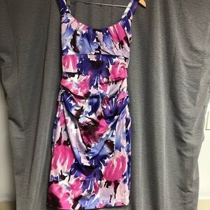 Susie Chan for Maggie boutique 4 Sleeveless dress, purple, pink mauve, maroon wh